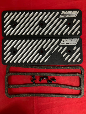 Side covers 250 NESI Billet machined Inline Six-cylinder Chevrolet