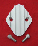 Fuel pump block off plate kit Vertical Finned Custom 235 Chevy Six-cylinder.